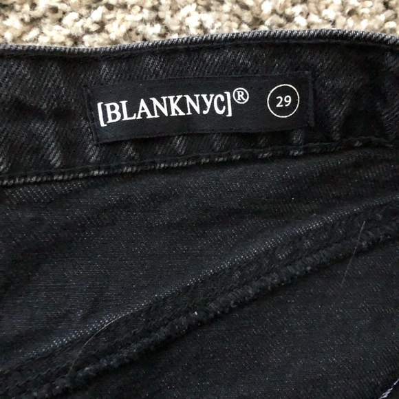 BLANKNYC black denim skirt - Picture 4 of 4